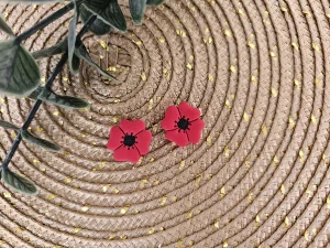 Pendientes Amapola
