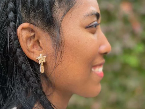 Pendientes Estrella Bailonga - Imagen 3