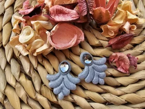 pendientes arcilla polimérica lourdes plata