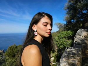 pendientes de arcilla polimérica vera