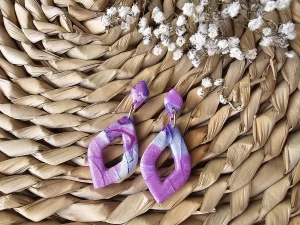 Pendientes Violeta