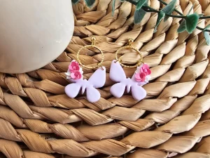 pendientes calma arcilla polimerica